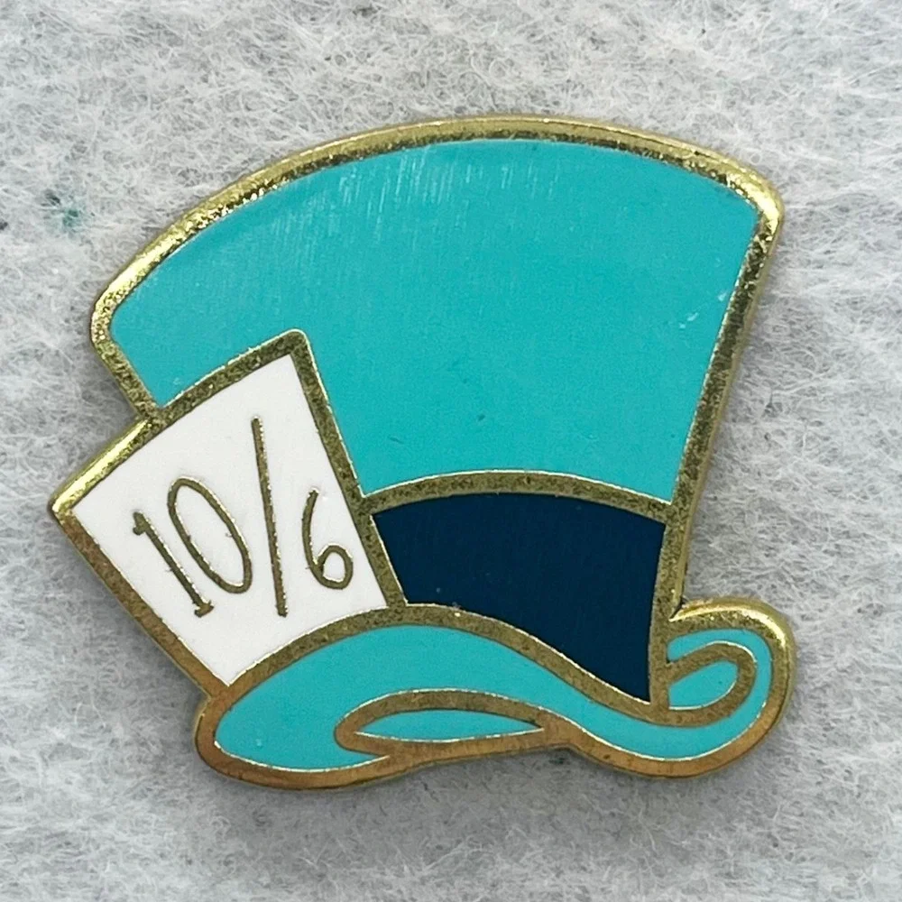 🔮 5/$25 Disney Alice‎ in Wonderland Mad Hatter Pin